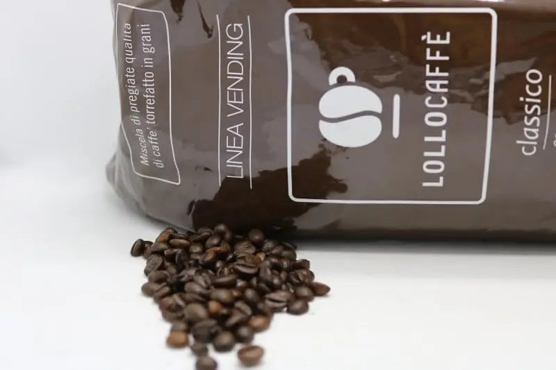 CAFFE' IN GRANI LOLLO CAFFE' 1 KG LINEA BAR MISCELA CLASSICA ESPRESSO ORIGINALE GUSTO NAPOLETANO - TOSTATURA MEDIA NAPOLETANA
