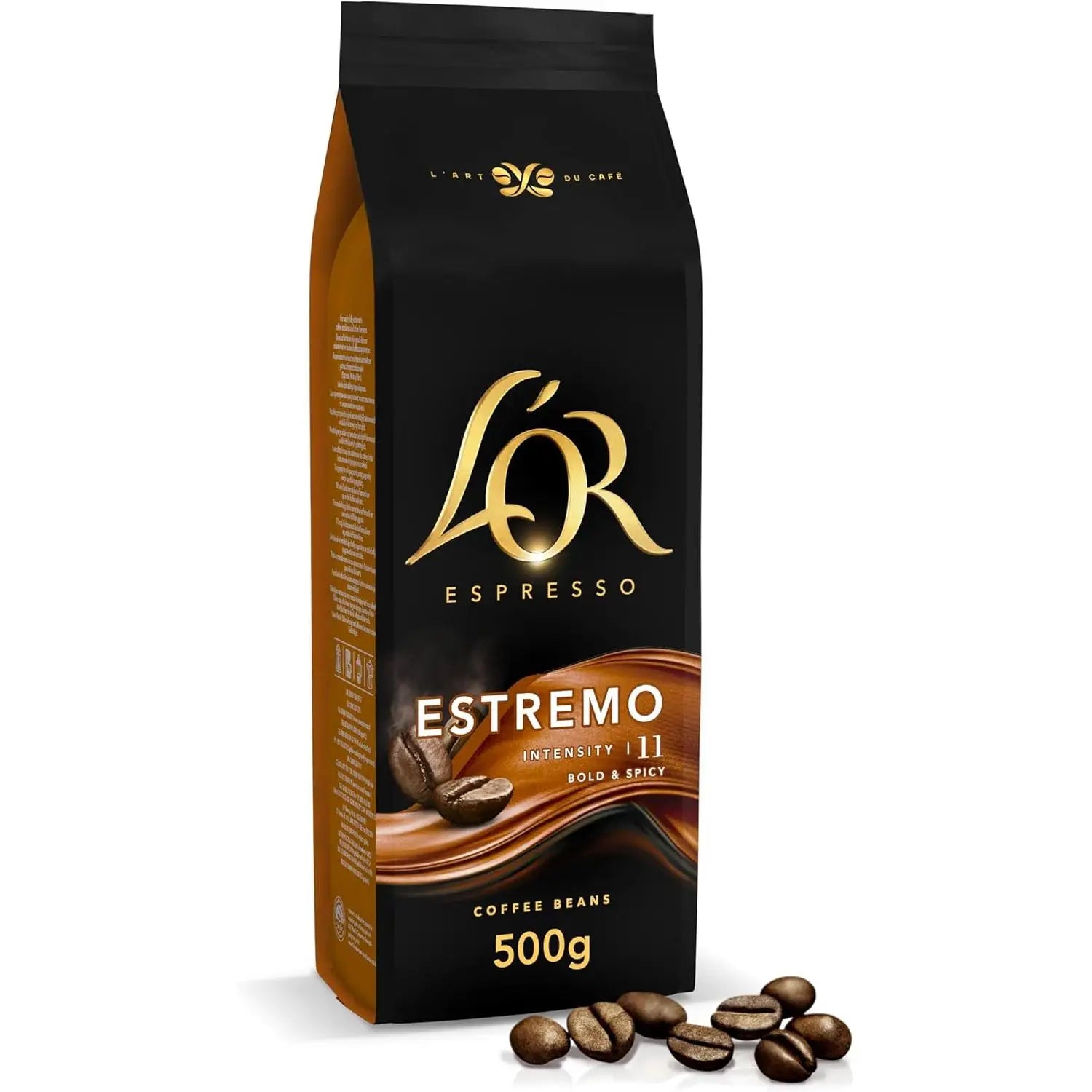 L'OR 2x500g Espresso Colombia Chicchi di Caffè Naturali 100% Arabica-L'OR 2x450 gr Caffè Espresso Chicchi Passione Rossa Maranello Espresso-L'OR 2*500g Espresso Brasile Chicchi di Caffè Naturali 100% Arabo-a