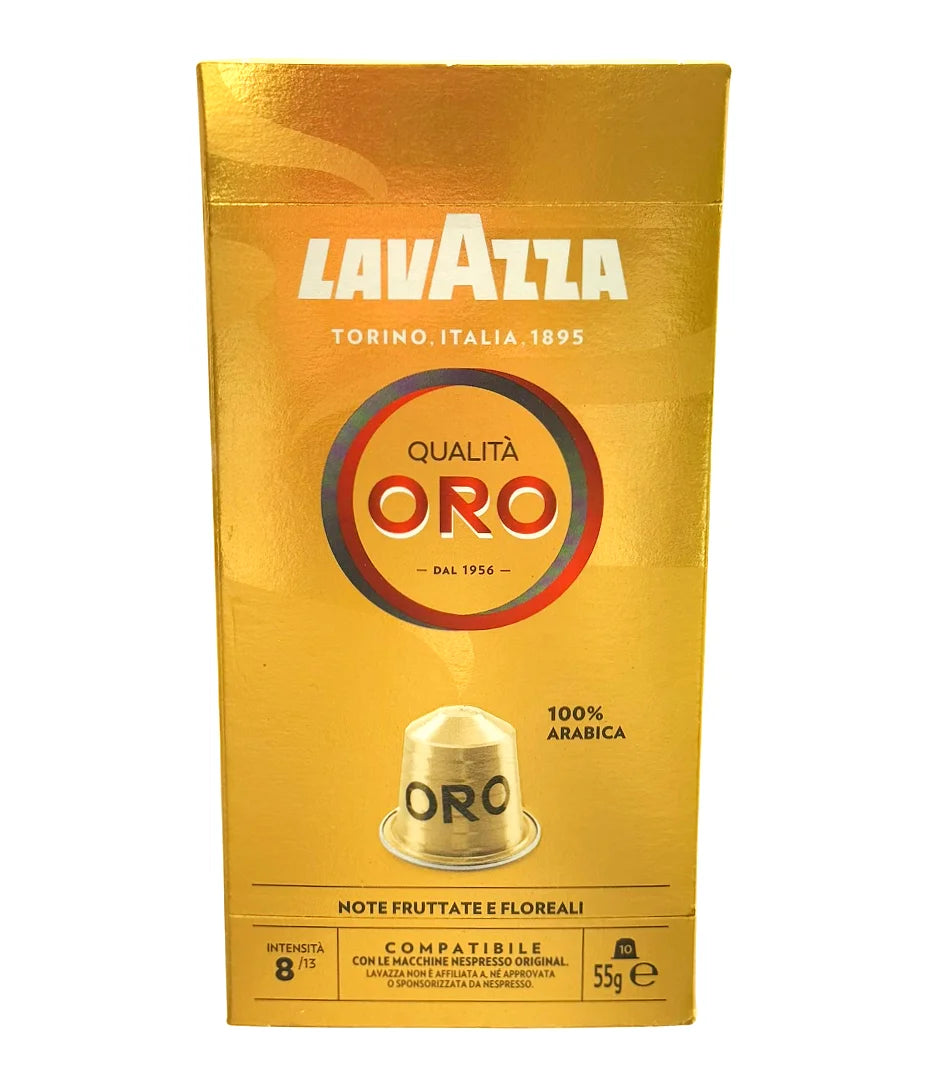 Capsule di caffè Lavazza, scatola da 100 capsule.