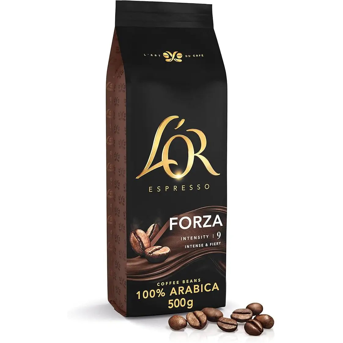 L'OR 2x500g Espresso Colombia Chicchi di Caffè Naturali 100% Arabica-L'OR 2x450 gr Caffè Espresso Chicchi Passione Rossa Maranello Espresso-L'OR 2*500g Espresso Brasile Chicchi di Caffè Naturali 100% Arabo-a