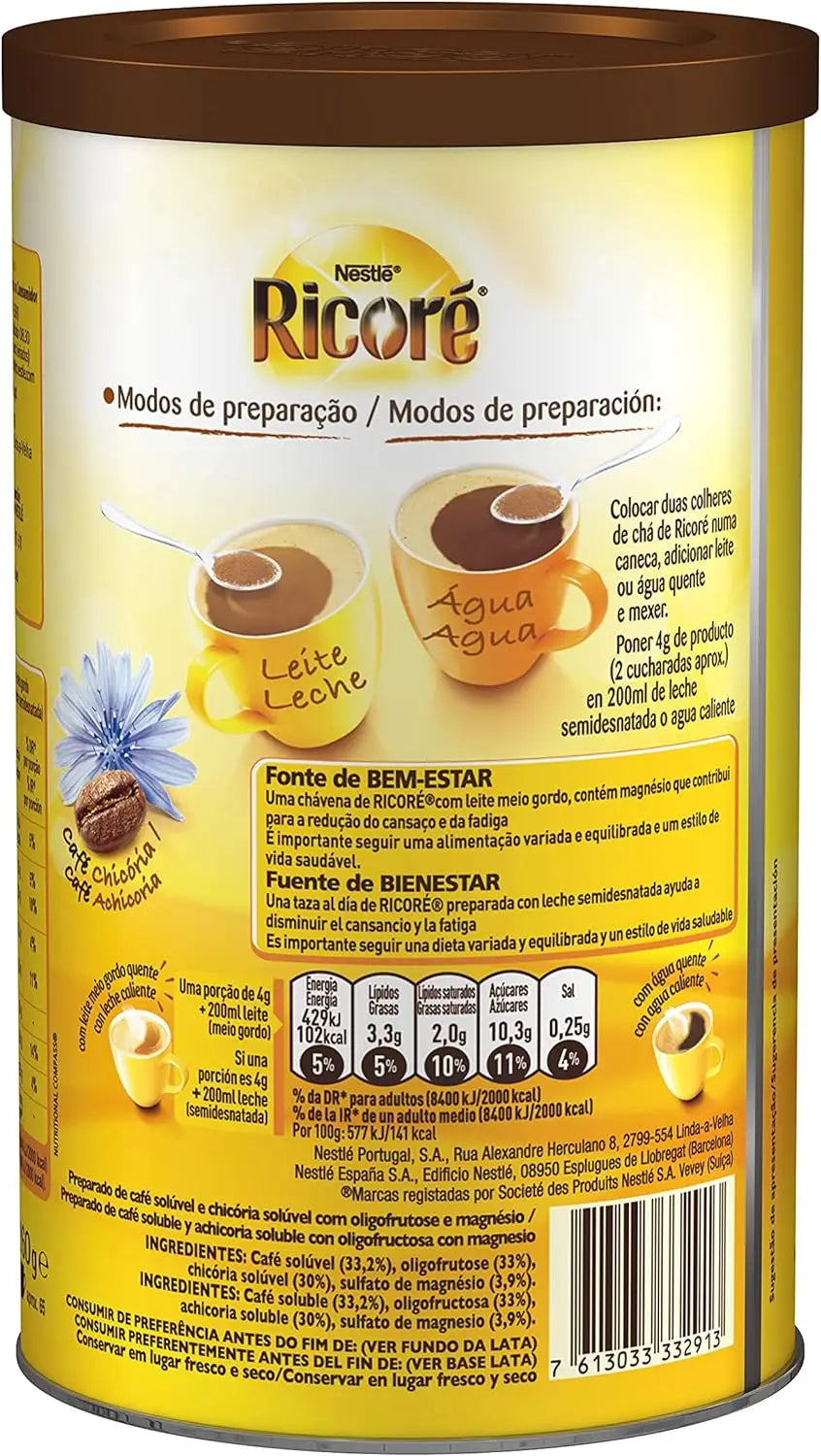Nestlé Beba Instant Coffee Ricore - Sapore delizioso - Preparazione facile