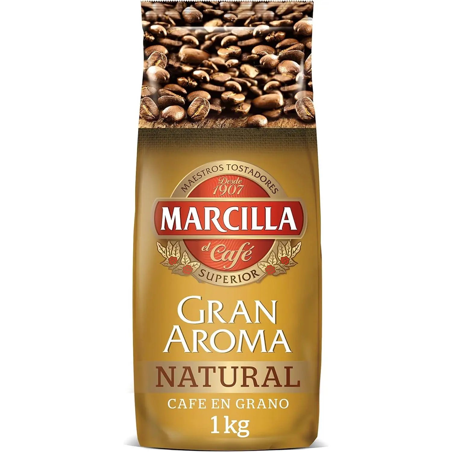 Chicchi di caffè naturale Marcilla 1 kg