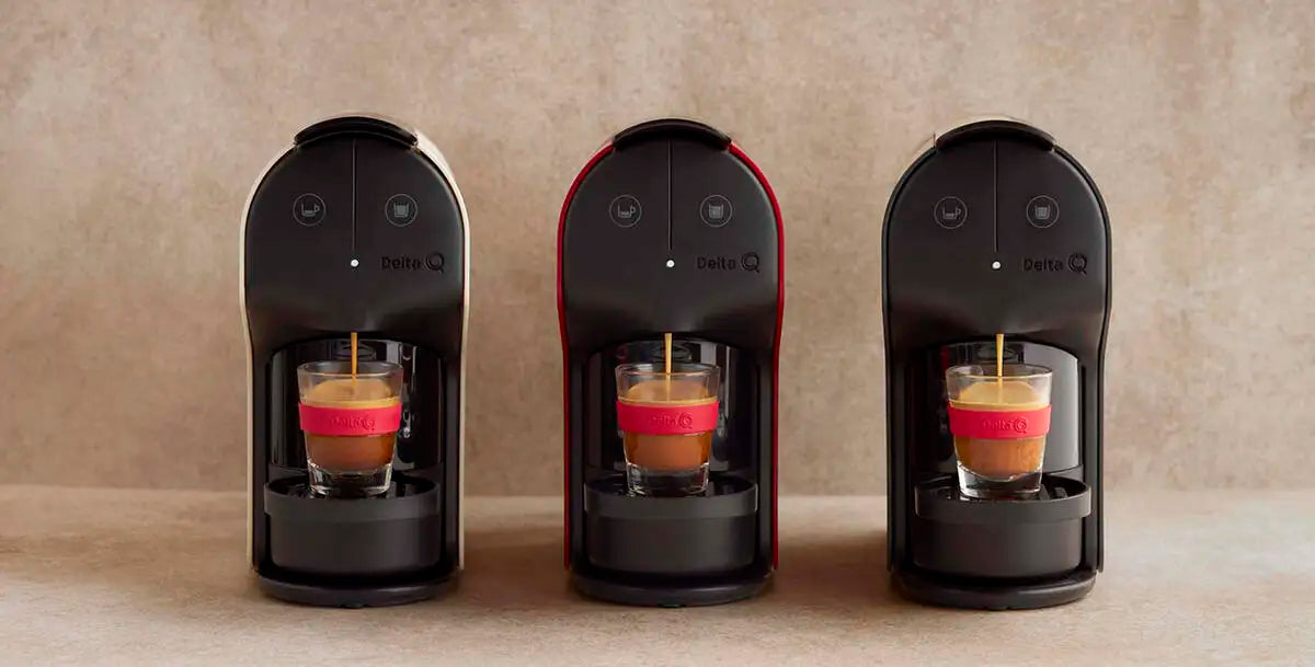 Delta Q - Capsule di caffè macinato Qalidus - Espresso intenso con note caramellate - Intensità 10 - Macinato naturale - 80 capsule