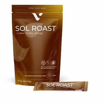 Caffè San Valentino Sun Roast. Caffè Sol Roast 30 bastoncini.
