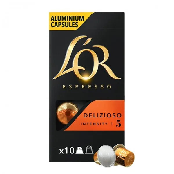 Capsule caffè L'OR Delizioso intensità 11 (scatola da 50 capsule)