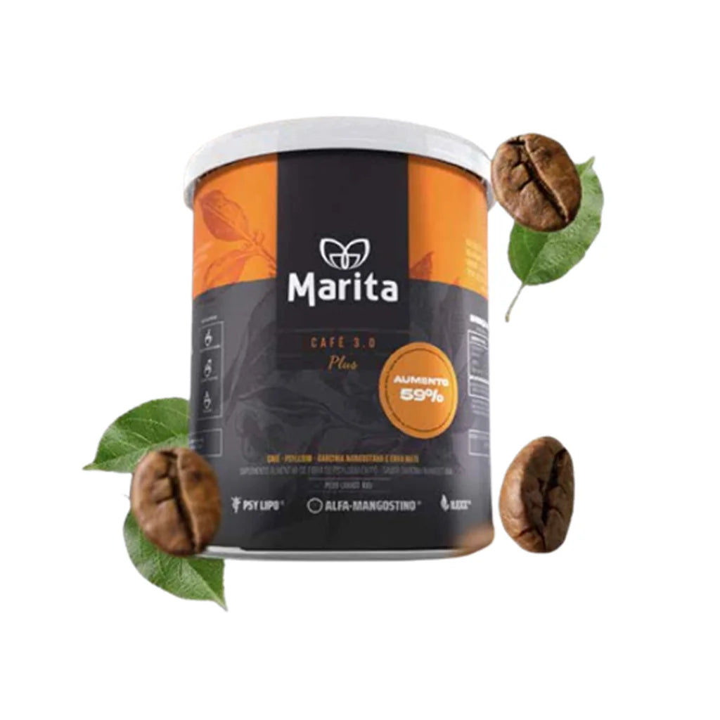 Marita 3.0 Plus Coffee 30 dosi con psyllium, garcinia mangostana, yerba mate e vitamine