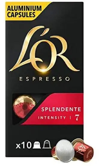Capsule caffè L'OR Splendente intensità 7 (scatola da 50 capsule)