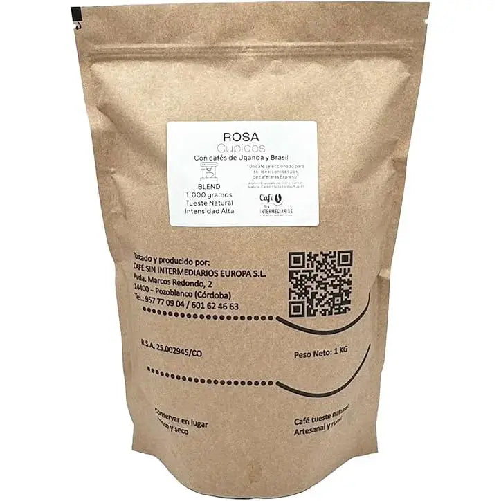 CAFÈ SENZA INTERMEDIARI |   Rosa |   Miscela di caffè India e Brasile |   Tostatura settimanale |   Imballaggio per la spedizione |   Alta intensità |   Solo caffè