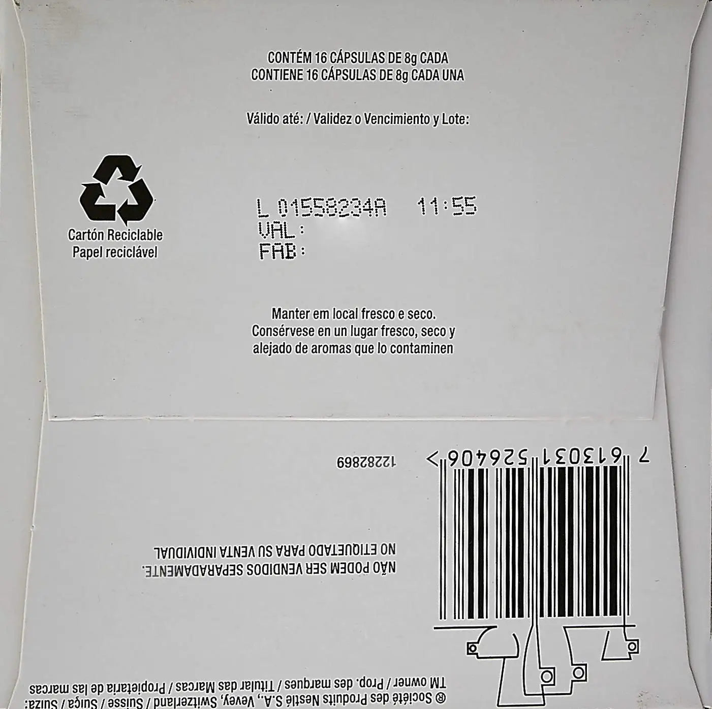 96 Capsule NESCAFE DOLCE GUSTO Caffè con Latte