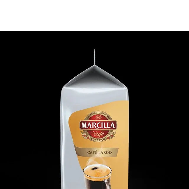 TASSIMO Marcilla Capsule Long Coffee - PACK 5 confezioni da 16 capsule, 80 capsule di meraviglioso caffè lungo