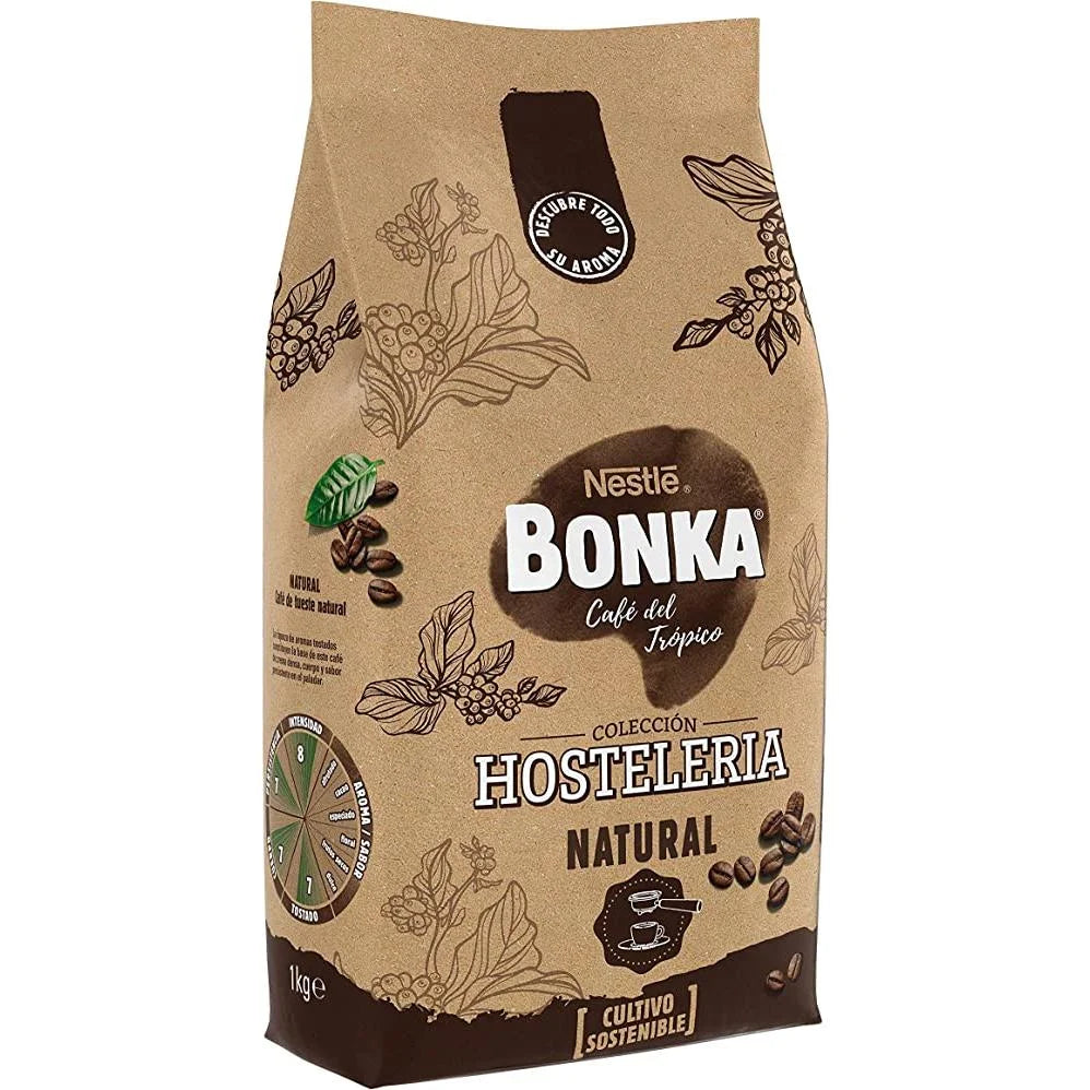 BONKA Caffè in grani naturali 4 confezioni x 1kg