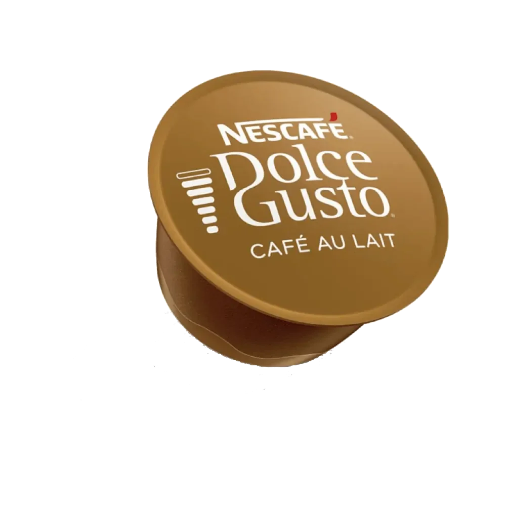 Nescafé Dolce Gusto Caffè al Latte, Confezione da 3 x 16 Capsule - Totale: 48 Capsule di Caffè