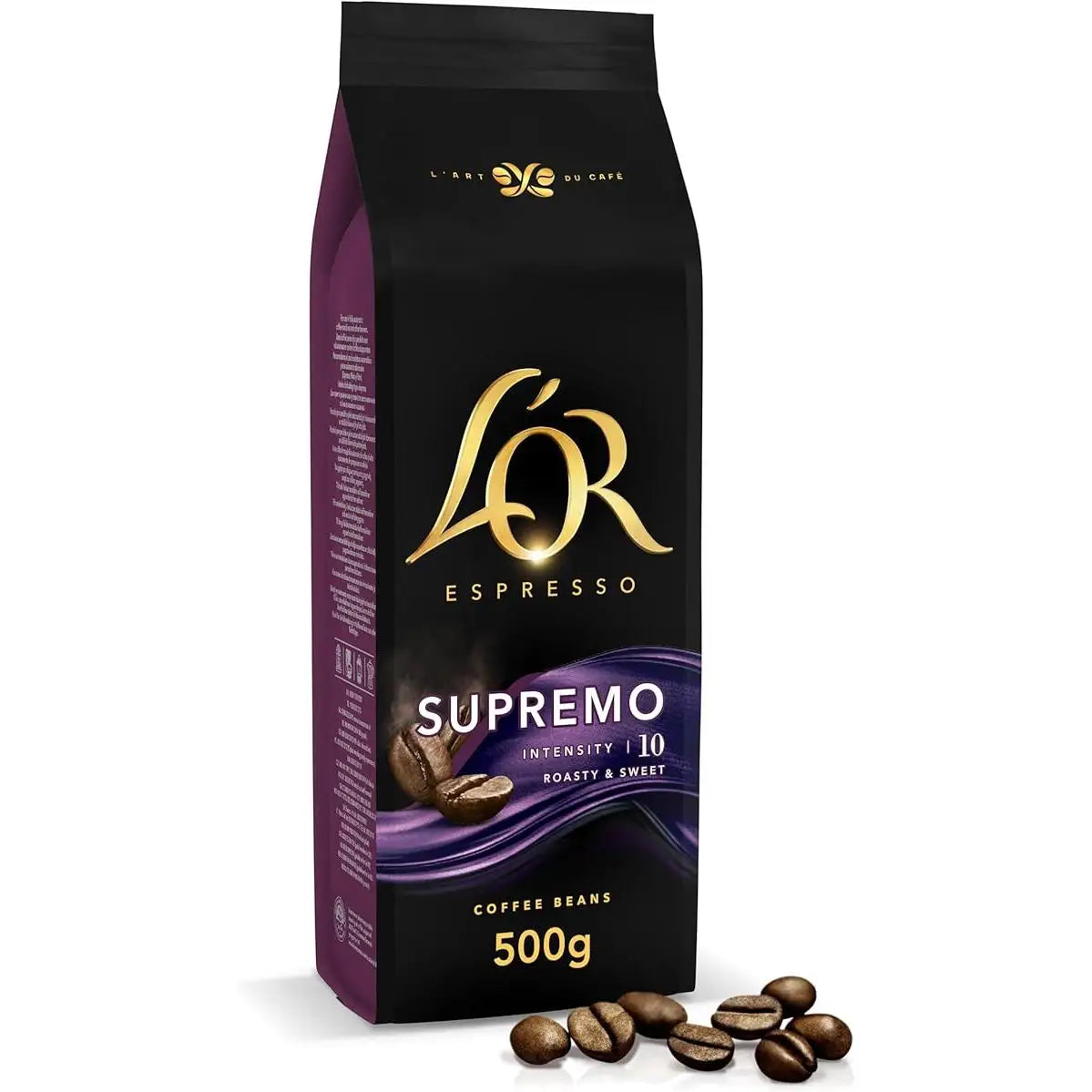 L'OR 2x500g Espresso Colombia Chicchi di Caffè Naturali 100% Arabica-L'OR 2x450 gr Caffè Espresso Chicchi Passione Rossa Maranello Espresso-L'OR 2*500g Espresso Brasile Chicchi di Caffè Naturali 100% Arabo-a