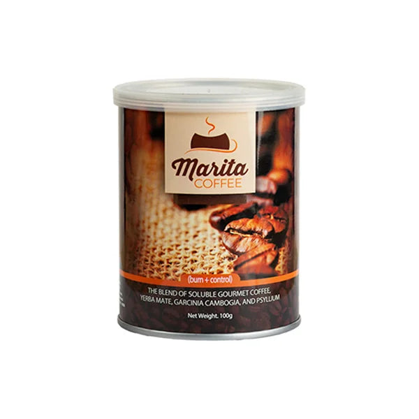 Marita Burn + Control Coffee con Psyllium e Garcinia – 150 g