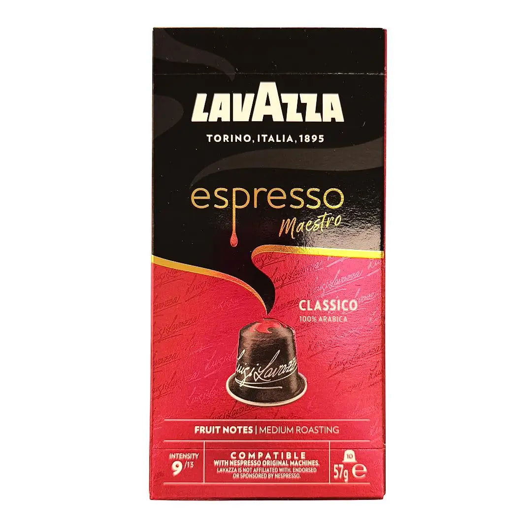 Capsule di caffè Lavazza, scatola da 100 capsule.
