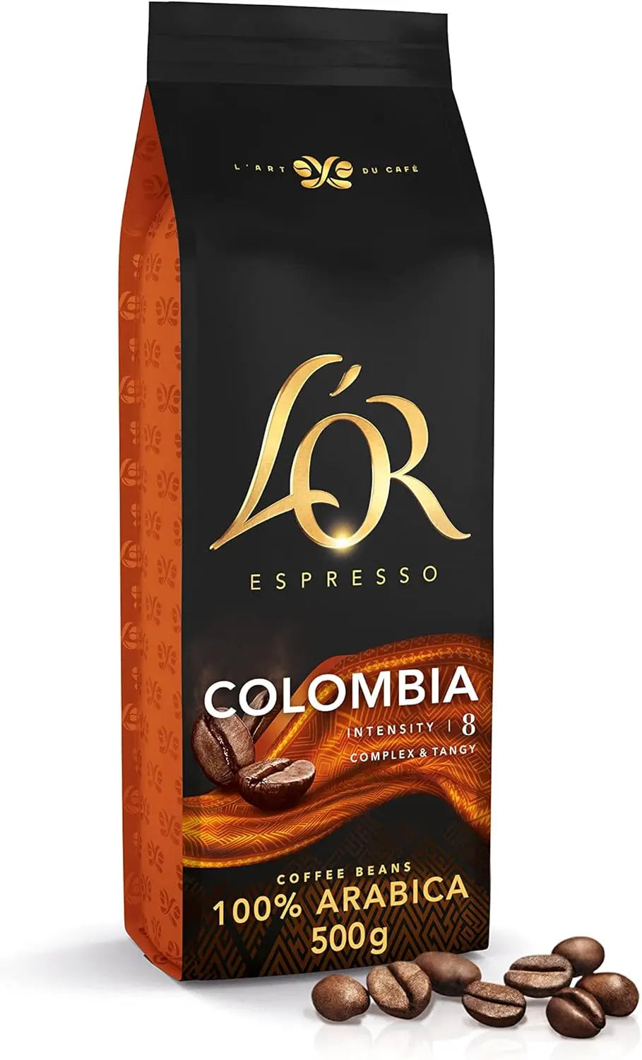 L'OR 2x500g Espresso Colombia Chicchi di Caffè Naturali 100% Arabica-L'OR 2x450 gr Caffè Espresso Chicchi Passione Rossa Maranello Espresso-L'OR 2*500g Espresso Brasile Chicchi di Caffè Naturali 100% Arabo-a