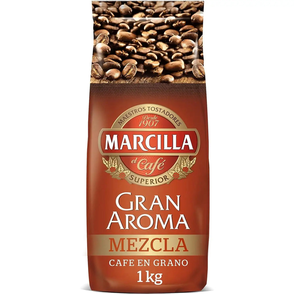 MARCILLA Ottimo aroma - Mix di chicchi di caffè 80/20 - 1 kg