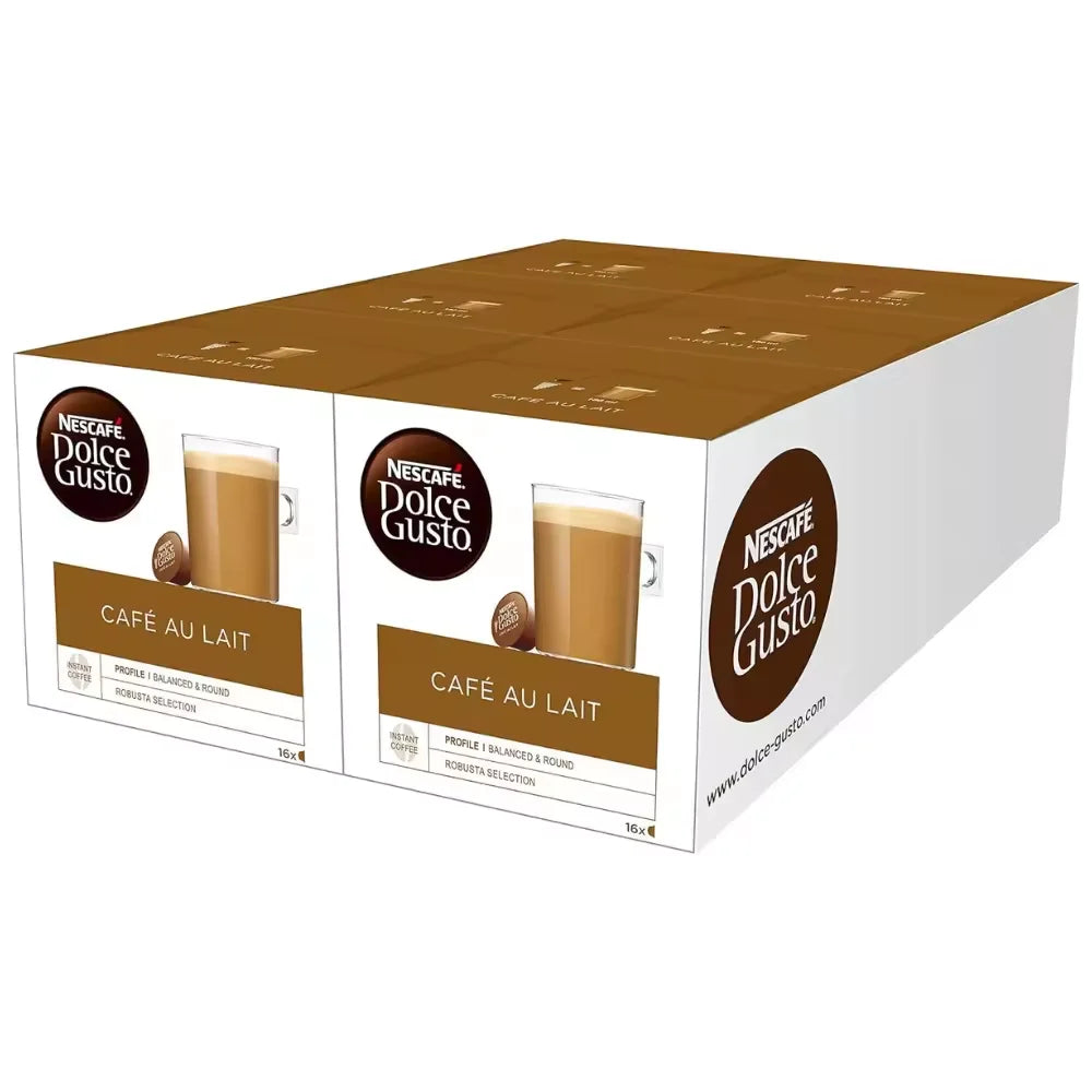96 Capsule NESCAFE DOLCE GUSTO Caffè con Latte