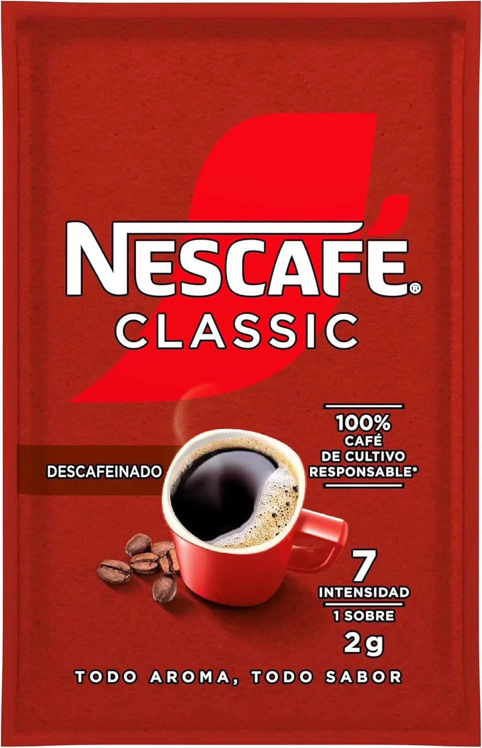 Caffè solubile decafinato Nescafé, 100 bustine