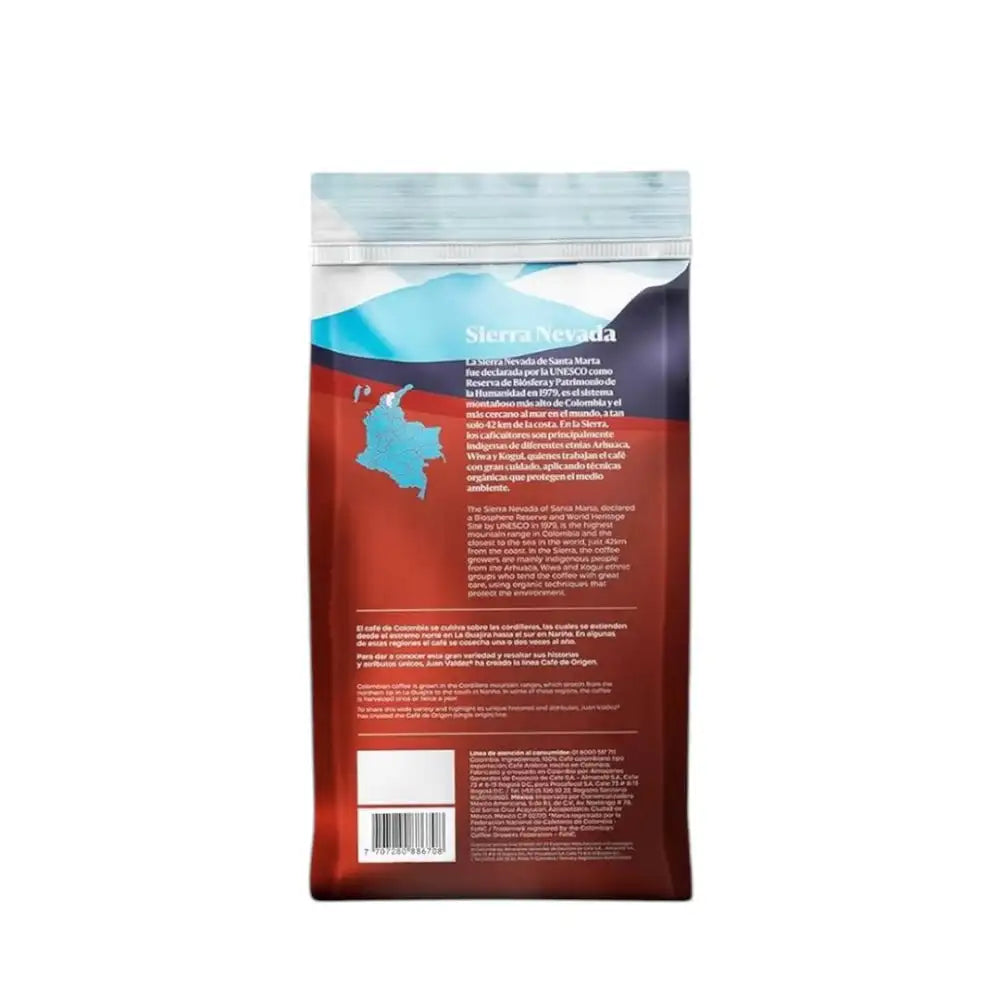 Juan Valdez Sierra Nevada |   Caffè in Grani Tostato Intenso - 1Kg - Juan Valdez Café