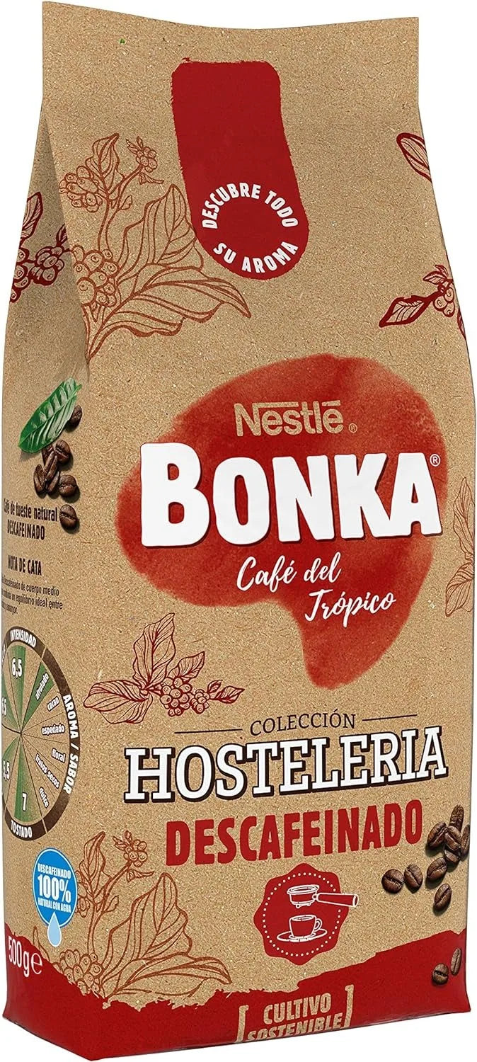 BONKA Chicchi di caffè decafinati - Speciale ospitalità - 500 gr
