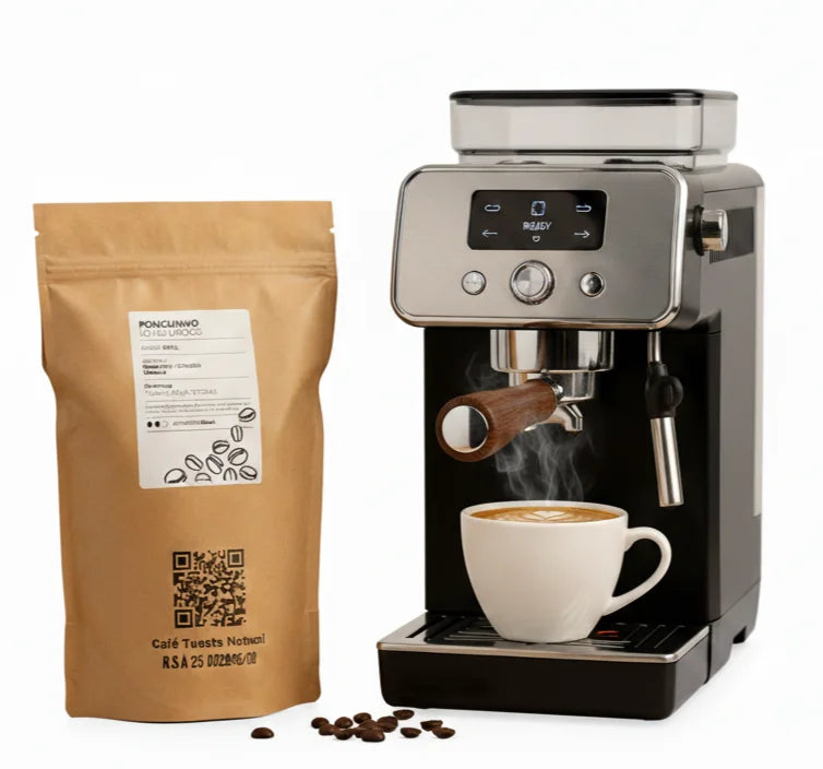 CAFÈ SENZA INTERMEDIARI |   Chicchi di caffè Pouquinho |   Tostatura settimanale |   Imballaggio per la spedizione |   Intensità media |   Caffè brasiliano