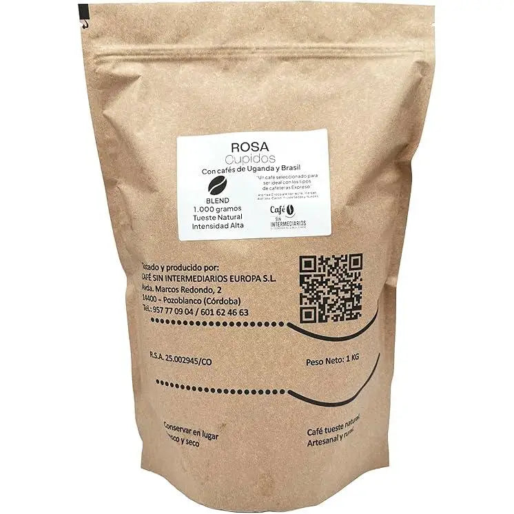 CAFÈ SENZA INTERMEDIARI |   Rosa |   Miscela di caffè India e Brasile |   Tostatura settimanale |   Imballaggio per la spedizione |   Alta intensità |   Solo caffè