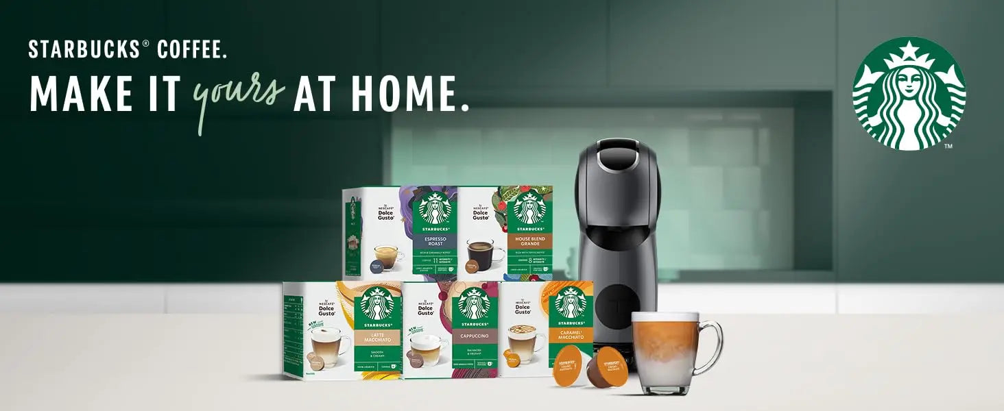 STARBUCKS Capsule di caffè Vanilla Latte Macchiato De Nescafe Dolce Gusto, 36 unità (confezione da 3x12 capsule)