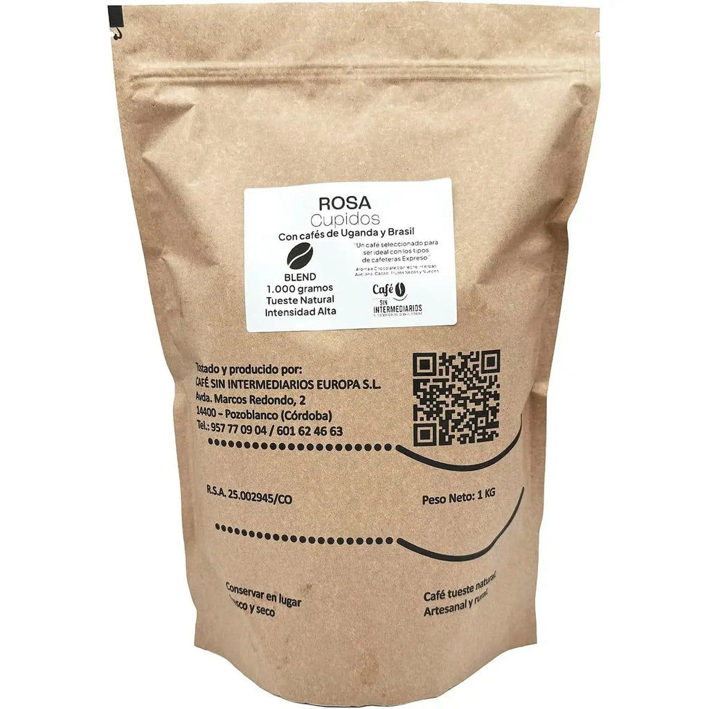 CAFÈ SENZA INTERMEDIARI |   Rosa |   Miscela di caffè India e Brasile |   Tostatura settimanale |   Imballaggio per la spedizione |   Alta intensità |   Solo caffè