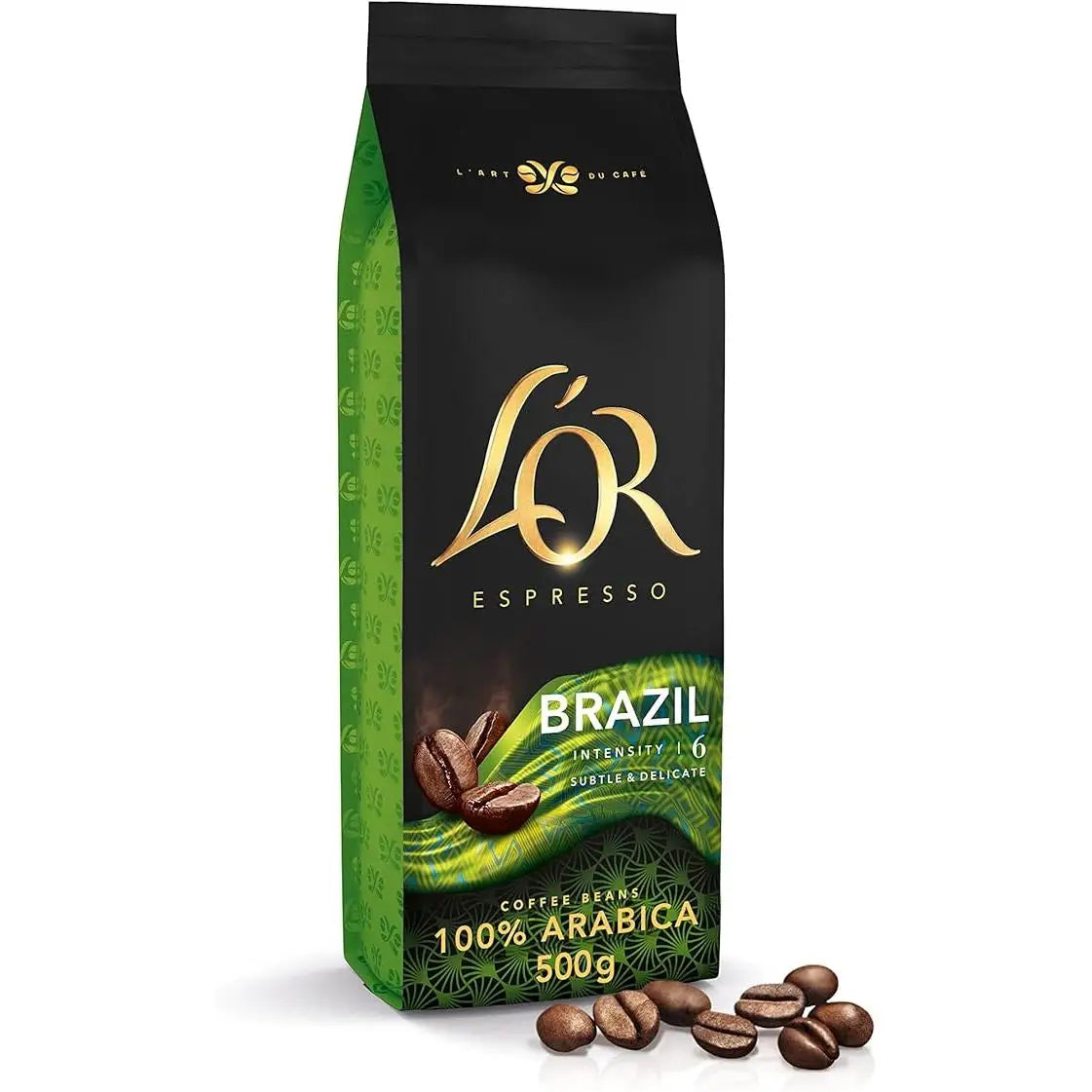 L'OR 2x500g Espresso Colombia Chicchi di Caffè Naturali 100% Arabica-L'OR 2x450 gr Caffè Espresso Chicchi Passione Rossa Maranello Espresso-L'OR 2*500g Espresso Brasile Chicchi di Caffè Naturali 100% Arabo-a