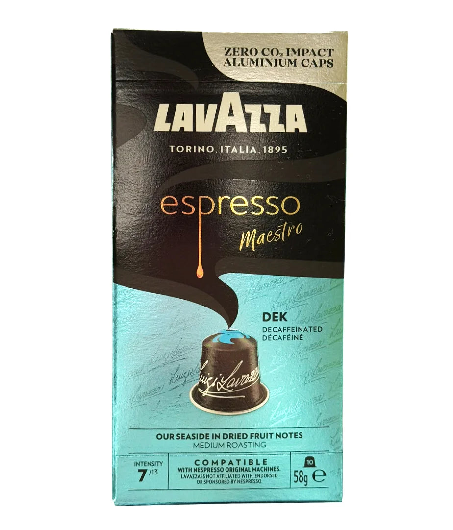 Capsule di caffè Lavazza, scatola da 100 capsule.