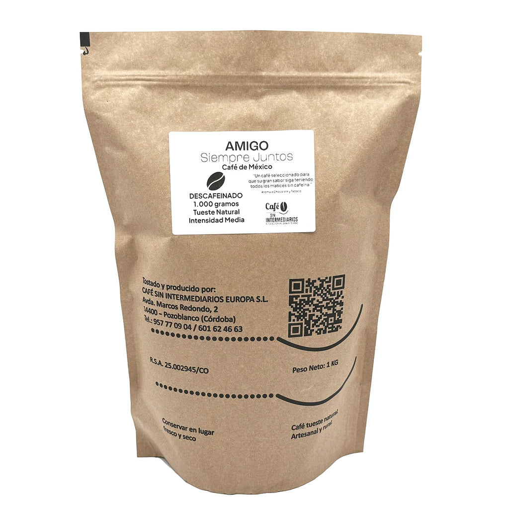 CAFFÈ SENZA INTERMEDIARI - Caffè Decaffeinato Friends |   Confezionamento settimanale per tostatura e spedizione |   Sapore delicato ideale