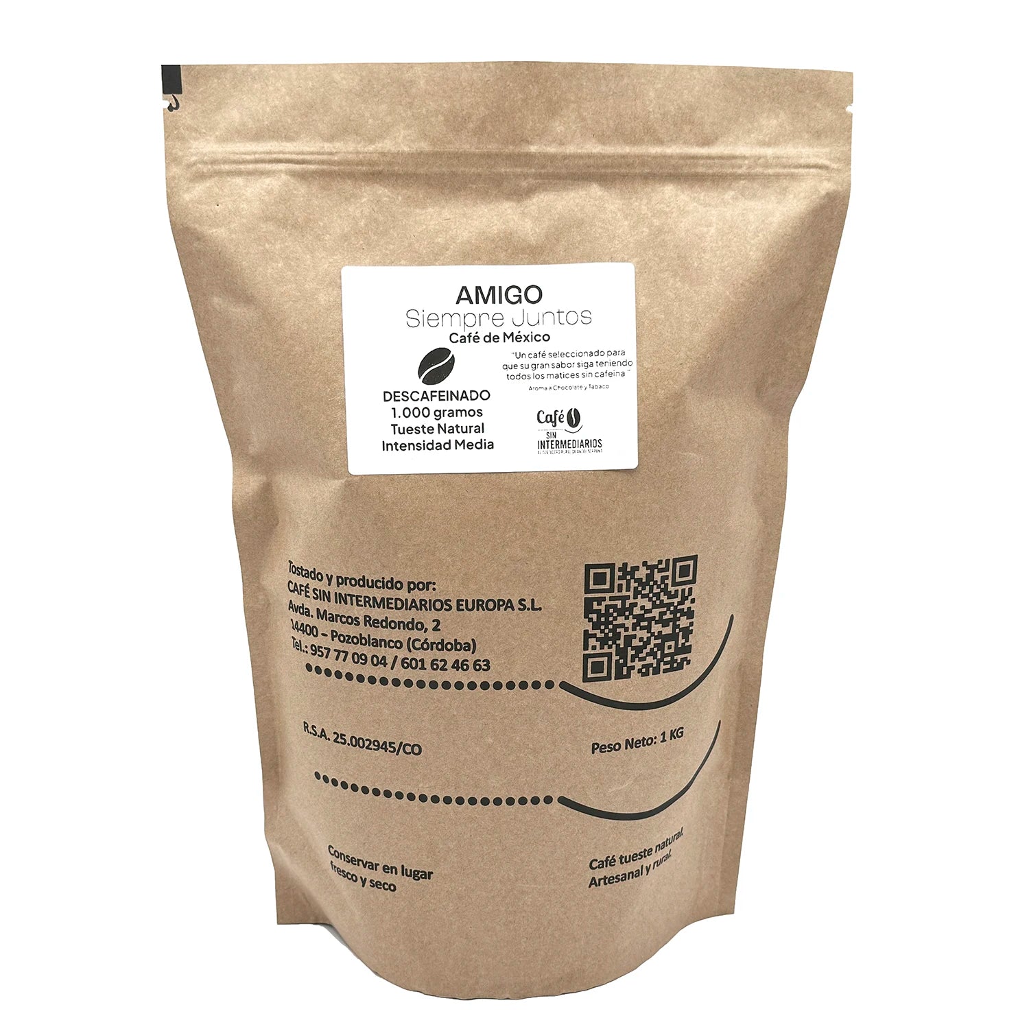 CAFFÈ SENZA INTERMEDIARI - Caffè Decaffeinato Friends |   Confezionamento settimanale per tostatura e spedizione |   Sapore delicato ideale