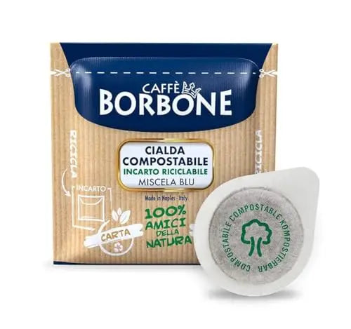 Caffè Borbone Cialda Compostabile, Miscela Blu - 150 Cialde - Sistema ESE