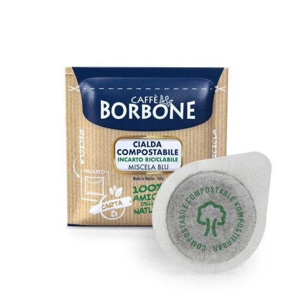 150 Cialde ESE 44mm Caffè Borbone Miscela BLU