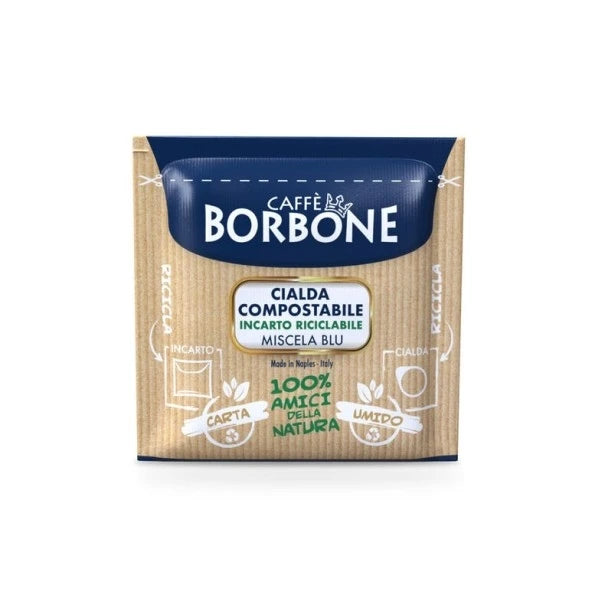 150 Cialde ESE 44mm Caffè Borbone Miscela BLU