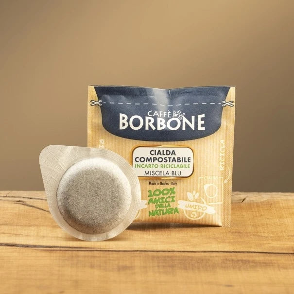 150 Cialde ESE 44mm Caffè Borbone Miscela BLU