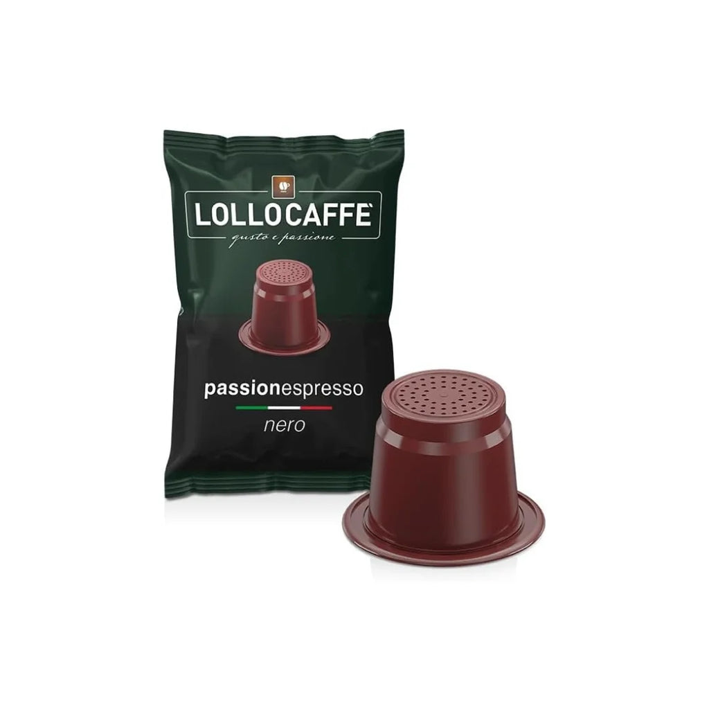 100 Capsule Caffè Lollo Compatibili con Macchine Nespresso