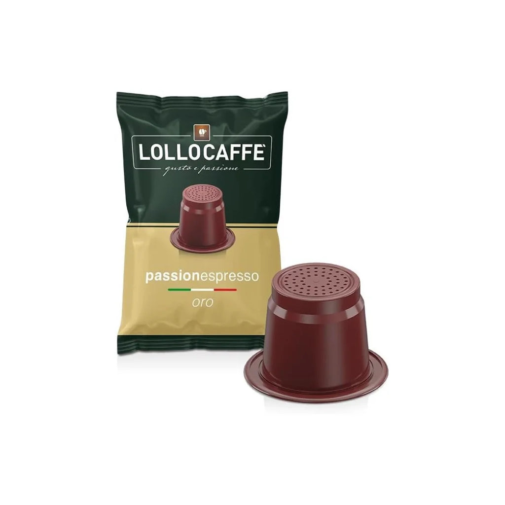 100 Capsule Caffè Lollo Compatibili con Macchine Nespresso