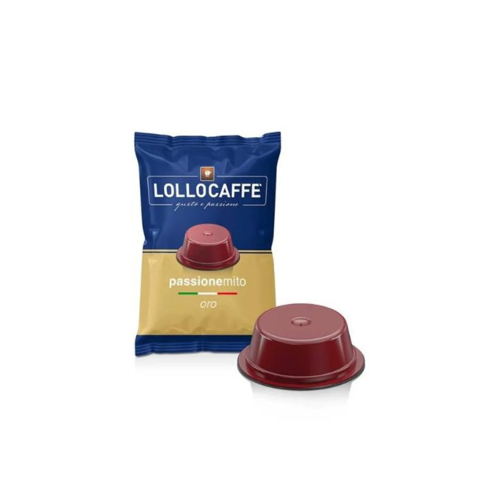 100 Capsule Caffè Lollo Compatibili con Macchine Lavazza A Modo Mio