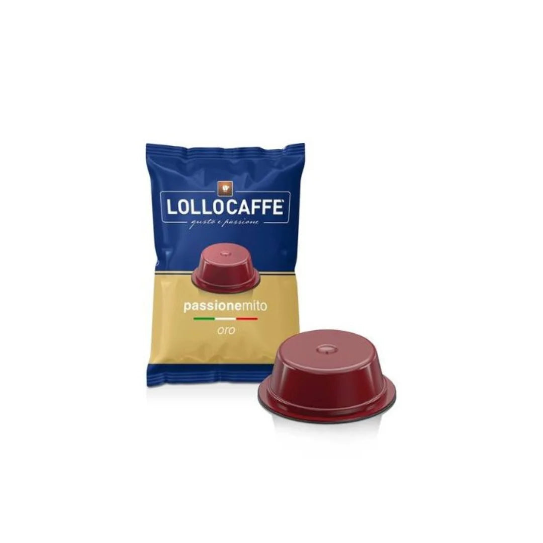 100 Capsule Caffè Lollo Compatibili con Macchine Lavazza A Modo Mio