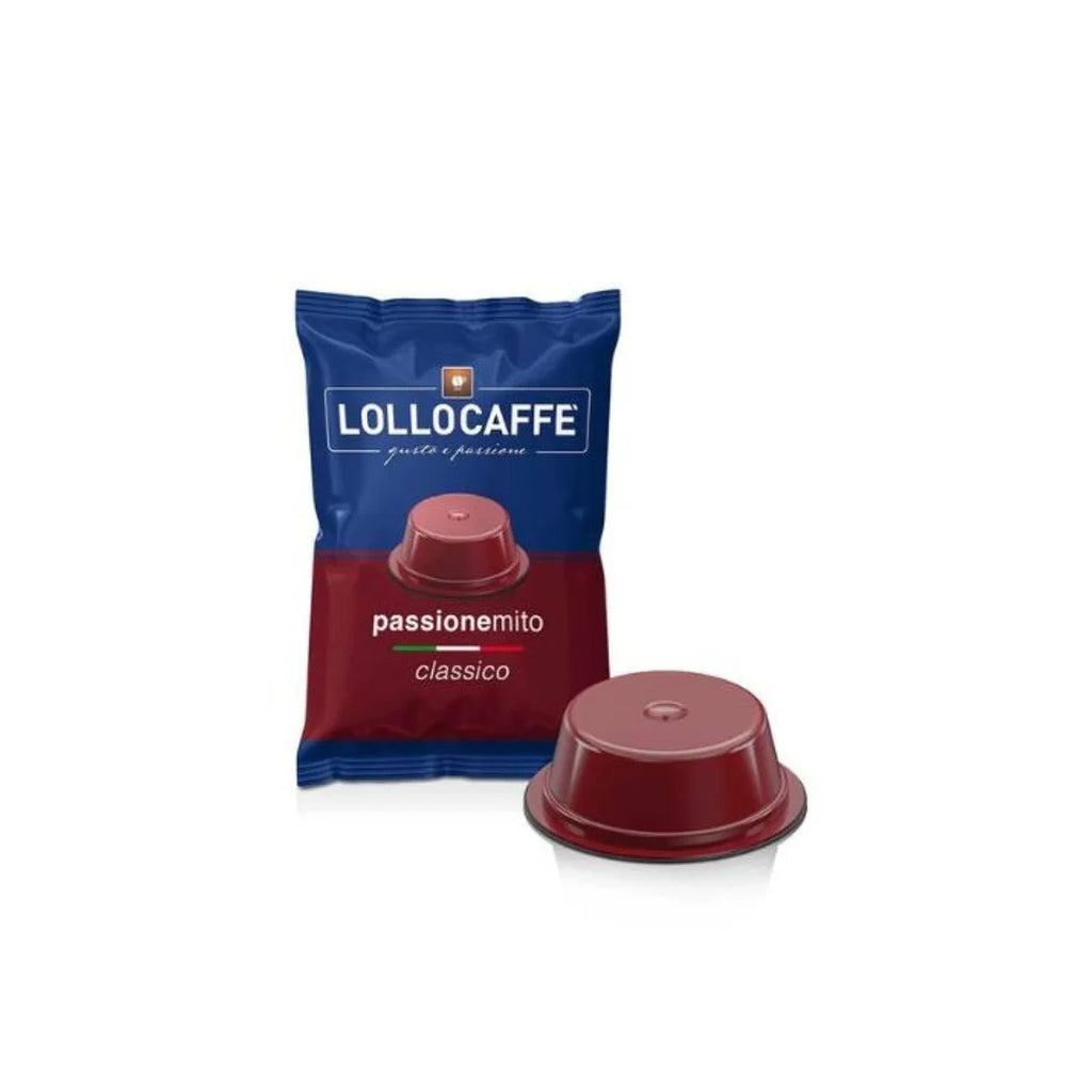 100 Capsule Caffè Lollo Compatibili con Macchine Lavazza A Modo Mio